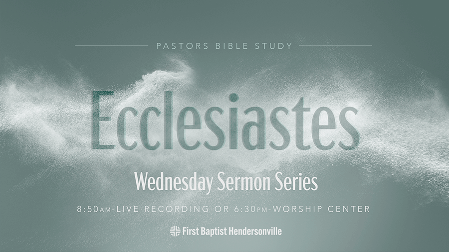 Pastor’s Bible Study – November 19, 2025
